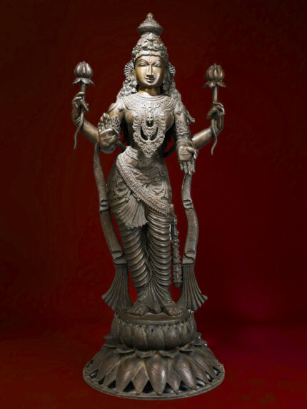 Shree Lakshmi | 52-Inch | Bronze