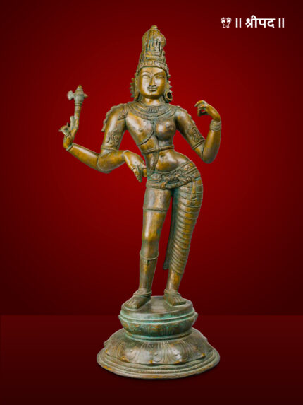 Shiv Shakti ( Ardhnareshwar) | 36-Inch | Bronze
