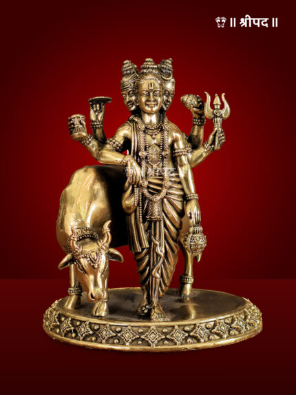 Guru Dattatraya Idol | 5.5-Inch | Brass