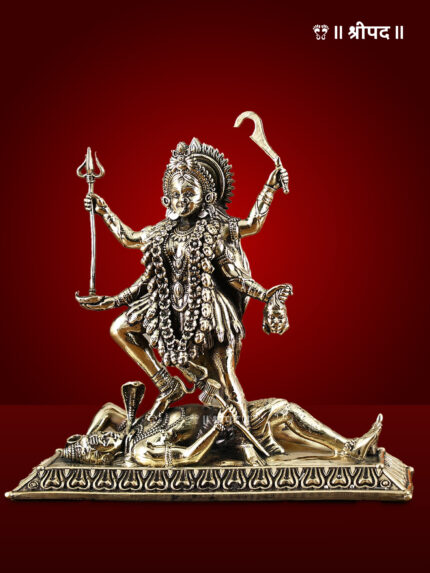 Maha Kali Mata | 6.5-Inch | Brass
