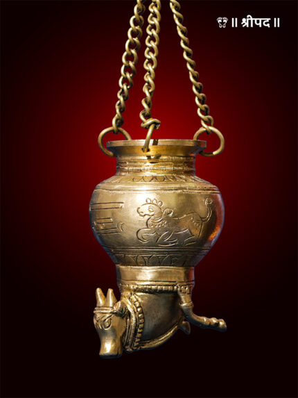 Nandi Gangajali | 9-Inch | Brass